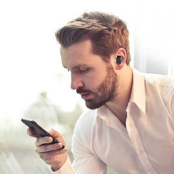 

True Wireless Stereo Earbuds Sports Gaming Bluetooth 5.0 Headphone Hifi Sound Headset Noise Canceling Earphone