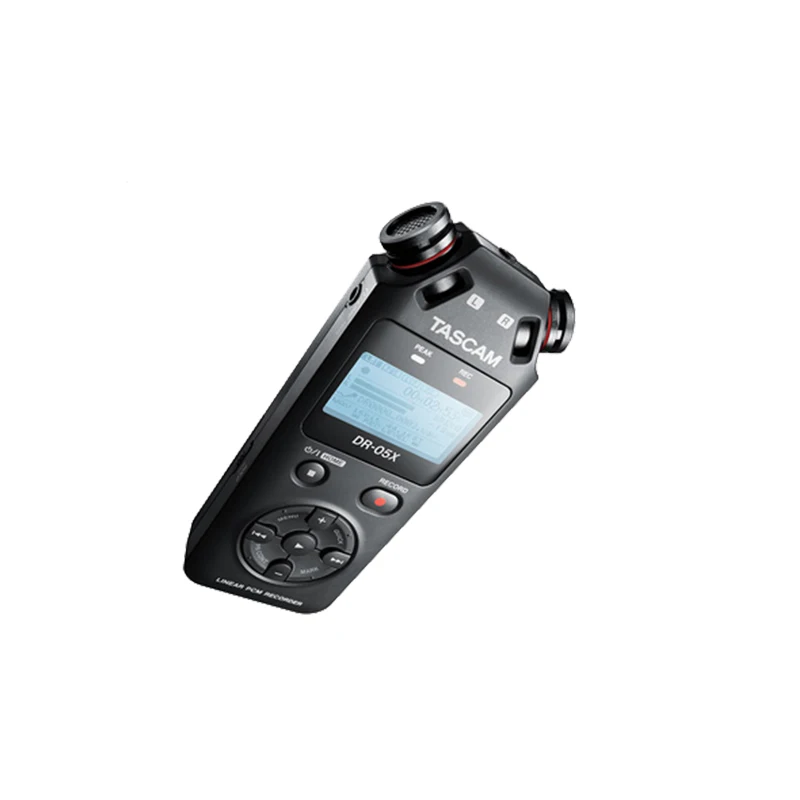 TASCAM DR-05X обновленная версия DR-05 Портативный цифровой диктофон аудио рекордер MP3 записывающая ручка