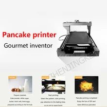 BS-3DY01 Food Printer 3D Pancake Printer Commercial Creative 3D Food Printing Pancake Machine Food Processing Machine