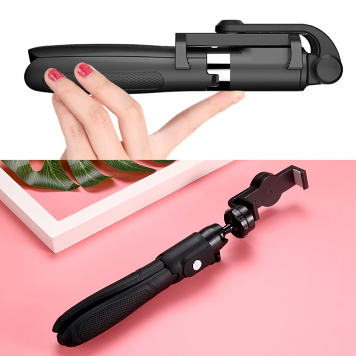 Селфи палка штатив держатель телефона портативный с Bluetooth беспроводной пульт дистанционного спуска затвора UY8