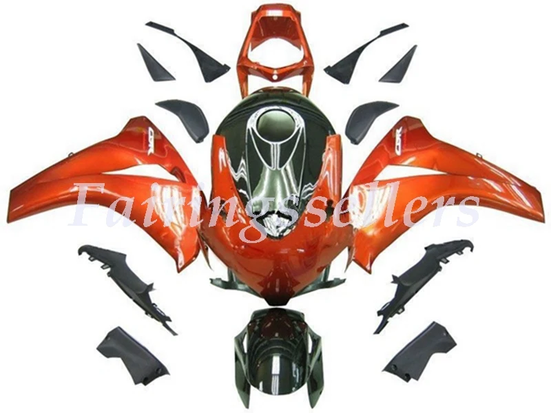 Инъекций ABS Полный обтекатели комплект Подходит для HONDA CBR1000RR 2008 2009 2010 2011 CBR1000RR 08-11 CBR1000 обтекатель, цвет красный, белый, синий