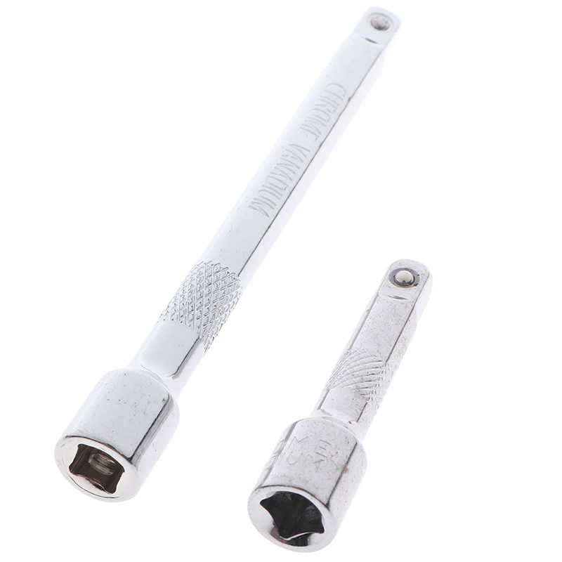 50/100mm Long Extension Bar 1/4 Drive Ratchet Socket Extender Socket Tool