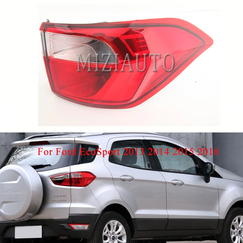 

Rear tail light Outer side For Ford EcoSport 2013 14 15 2016 turn signal taillights assembly Stop Brake lamp Free shipping