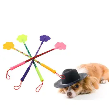 

2Pcs Dog Whip Paw Shape Rubber Dog Training Pat Pet Training Tool Gift No Hurt Dog Training Whip For Dog Puppy (Random Color)