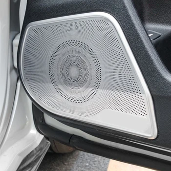 

Door stainless steel speaker audio decorative frame decoration modification accessories For Honda Civic 10th 2016-2020 hxh