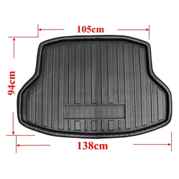

New Rear Trunk Cargo Car Interior Boot Liner Waterproof Mat For Honda for Civic 2016-2019 Not For 2-dr for Coupe&4-dr Hatchback