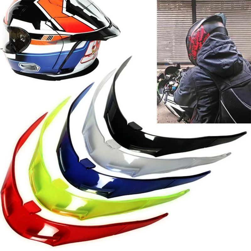 Universal Motorcycle Helmet Decoration Big Tail Moto Casco Accessories Helmets Spoiler Personality for AGV |