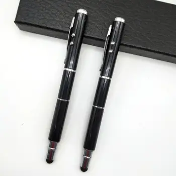 

Free shipping 500pcs/lot customized logo metal pen; multi functional metal pen; laser pen; led pen; stylus pen mp162mp162