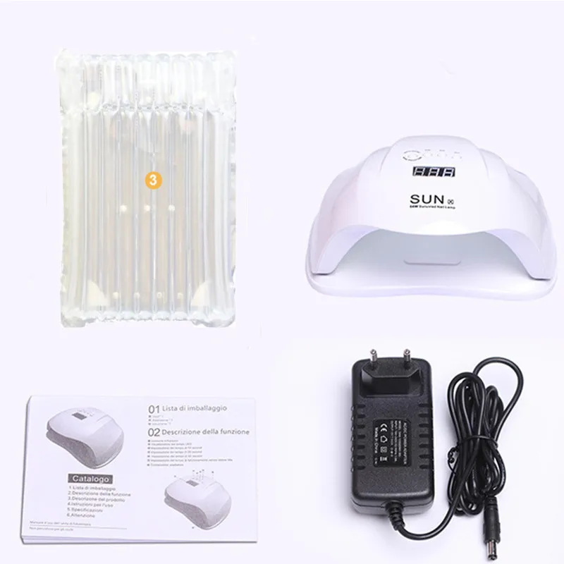 SUNX 54 Вт УФ Led Сушилка для ногтей льдинка светильник для ногтей 36 светодиодов отверждения для всех гель УФ-лаков Авто зондирование Маникюр Инструмент для сушки ногтей