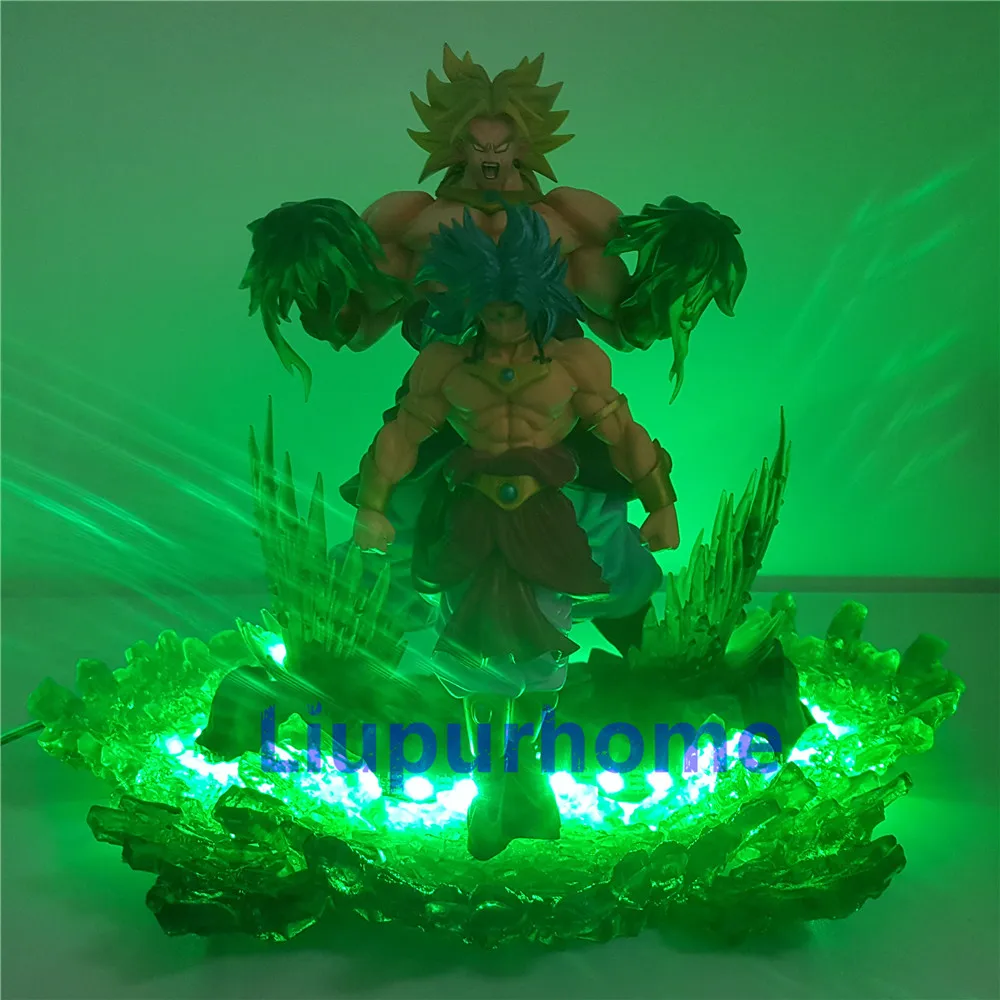 Broli Saiyan Эволюция светодиодный ночной Светильник из японского мультфильма