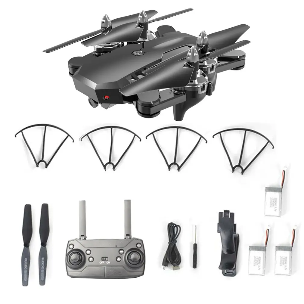 

CS-7 GPS Foldable RC Drone With 2.4G 1080P WiFi Camera Headless Mode RC Helicopter Aircraft Remote Control Toys