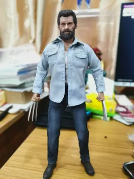 

[Funny] 12'' Angry X-MEN Wolverine 1/6 Scale Action Figure Body&Head Sculpt& Clothing Sets Collection model toy