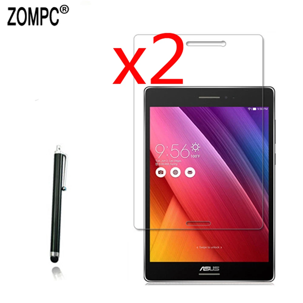 2x мягкая Ультрапрозрачная защита экрана + стилус для ASUS Zenpad 3S 10 Z500M P027 Z10 Z500KL P00i Z300CG