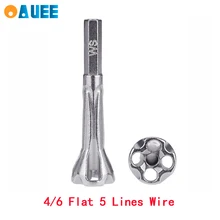 Universal Automatic Twisting Wire Stripping threading Parallel Machine Connector Electrical Twist Wire Tool 2~5 Hole Electrician