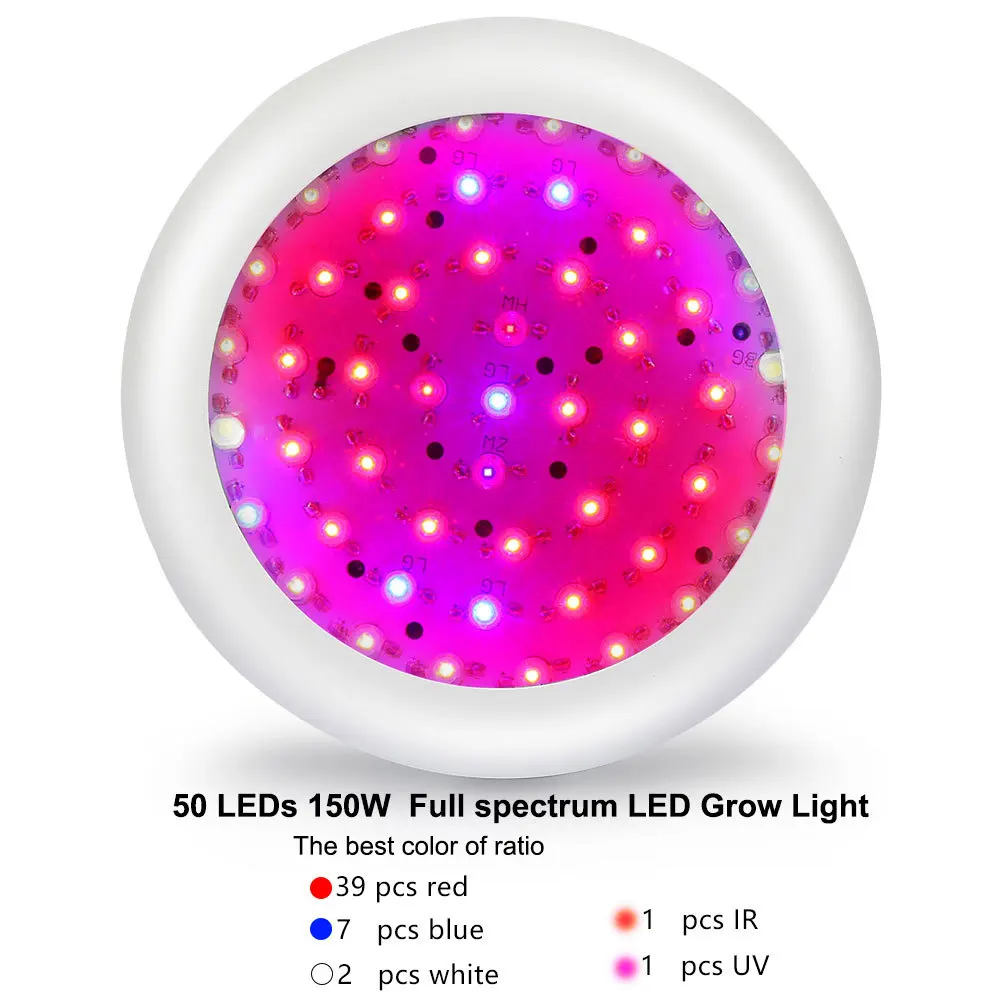

150W LED Grow Light Panel Lamp Plant Growing Full Spectrum Plant Lighting Plants Flowers Seedling Cultivation plants grow light