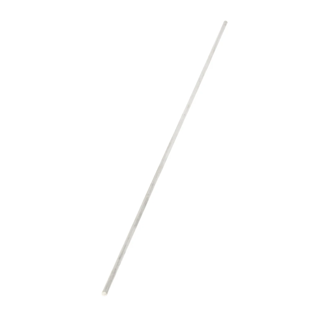 50cm X 6063 Aluminium Alloy Round Solid Rod Bar Shaft, Diam. 4mm for window frames, door frames, roofs, and sign frames