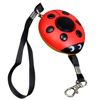

Practical Self Defense Alarm Beetle Shape Compact Alert Loud Girl Women Security 130DB Personal Safety Scream Keychain Emergency