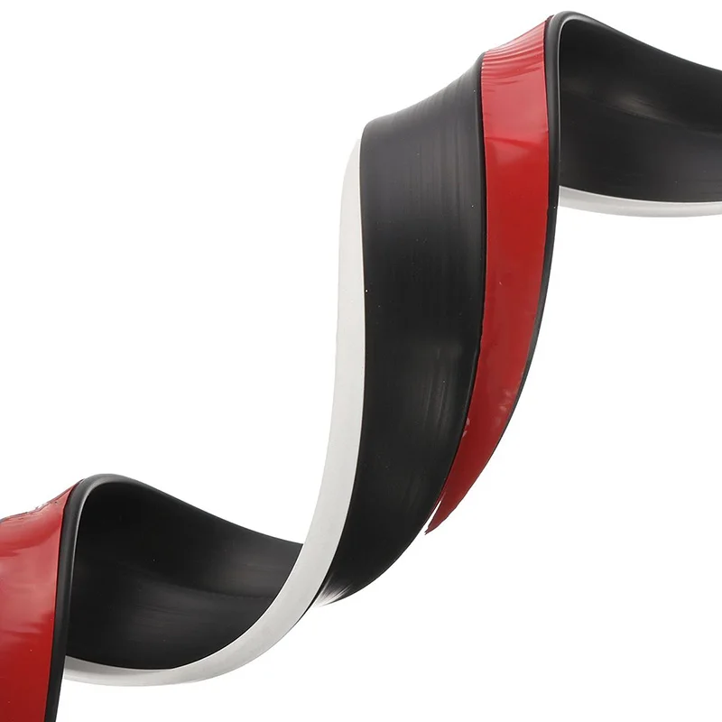 Универсальный авто передний бампер Gummi дисплей schutzfolie губ Karbon faser сплиттер