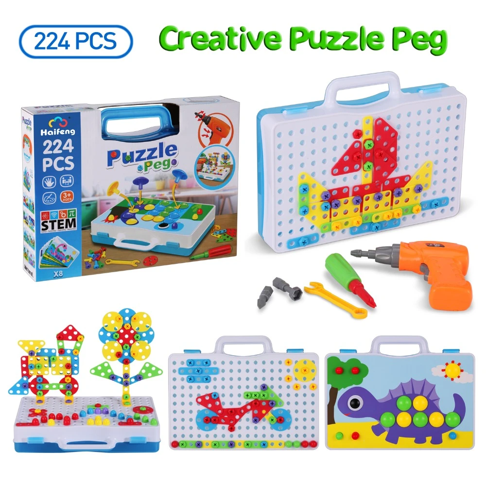 design and drill creative toy kit