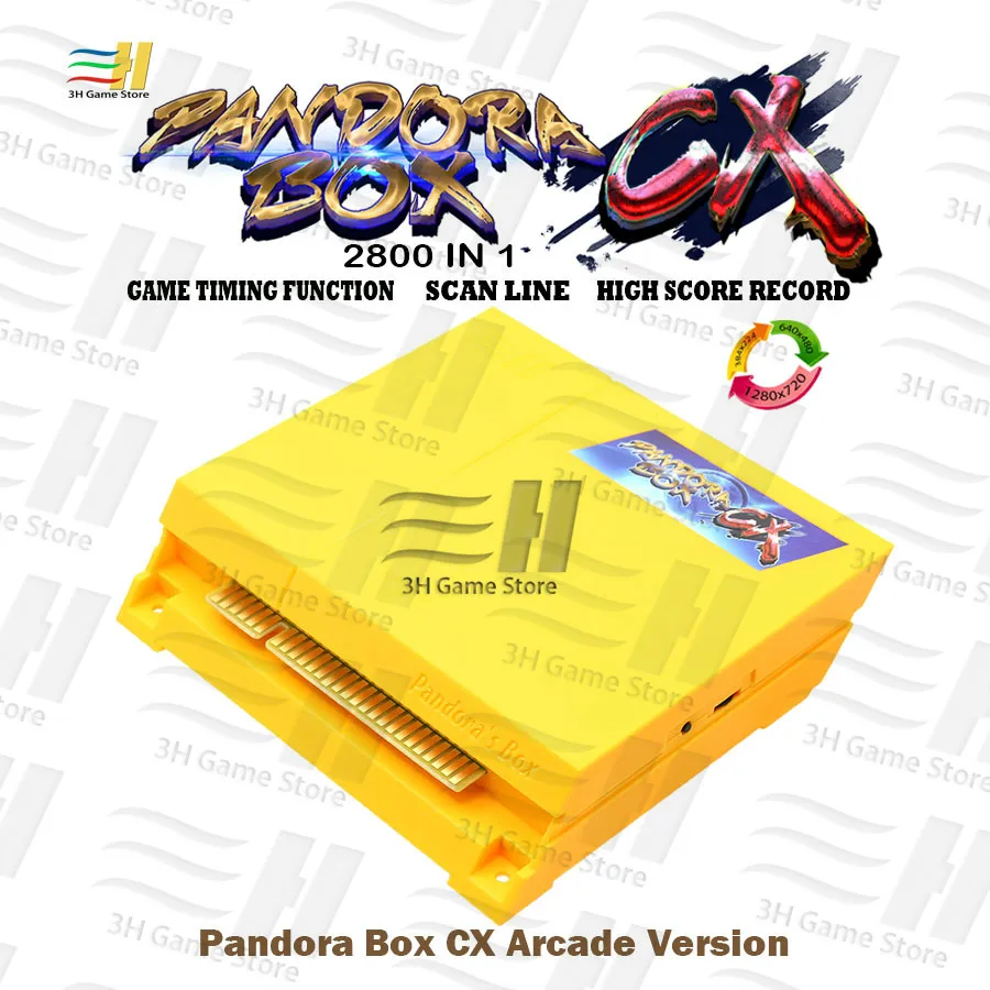 Pandora Box CX 2800 в 1 аркадная версия jamma pcb для аркадной машины VGA CGA HDMI совместимый crt