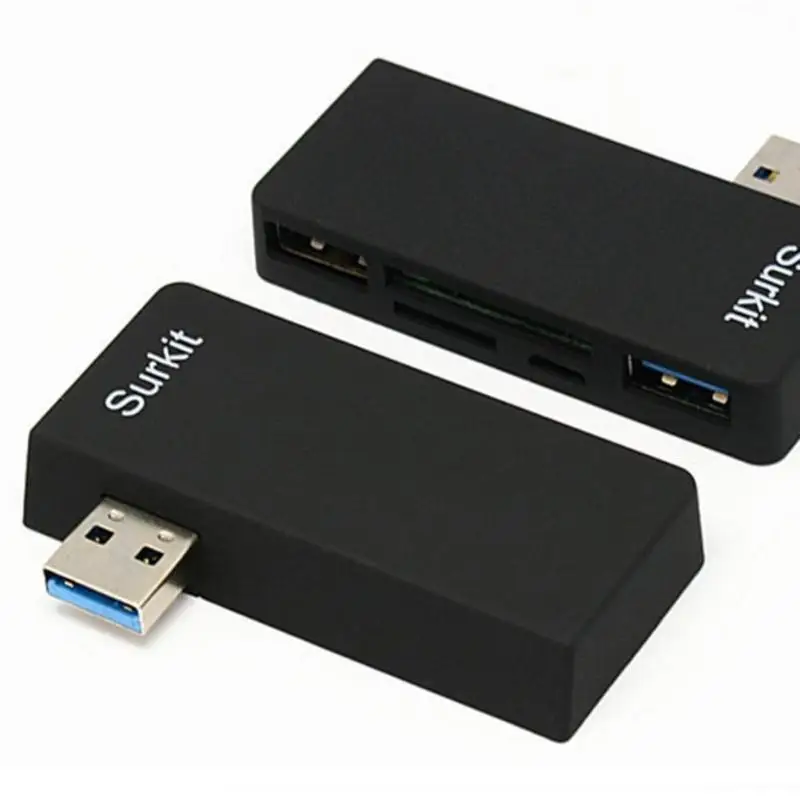 5 в 1 высокоскоростной USB3.0 сплиттер для microsoft Surface Pro 3/4 Micro/USB2.0/3,0 совместим с microsoft Surface Pro 3