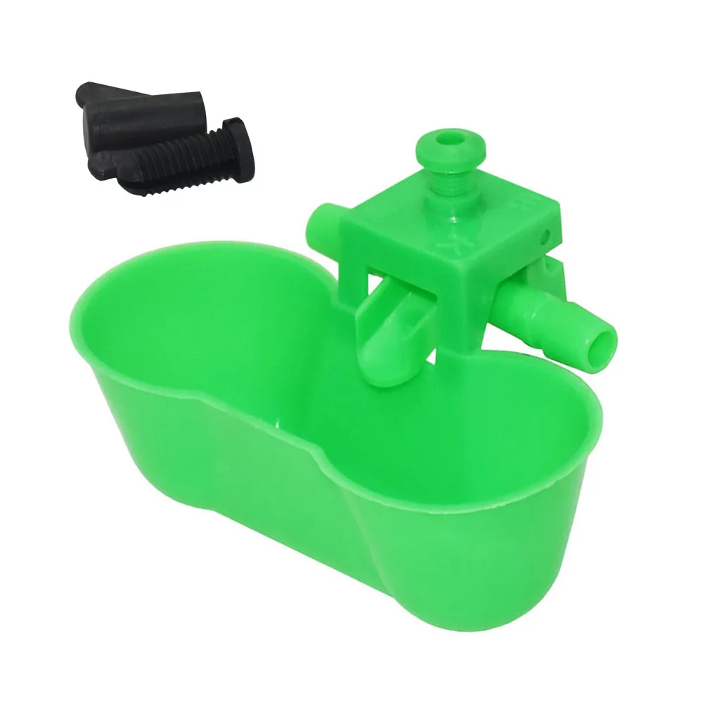 1 Pcs Water Cup Chicken Fountain Bird Poultry Watering Equipment Waterer For Chickens Breeding Quail Drinker Drinking Bowl bird water drinker