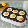 Electric Eggs Roasted Hamburger Machine Red Beans Cake Crepe Maker MINI Pie Pancake Baking Fried Egg Omelette Frying Pan EU 1