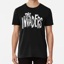 Los invasores Estilo vintage logo T camisa de los invasores alienígenas tv thinnes la cultura pop clásico de culto sci fi 1960