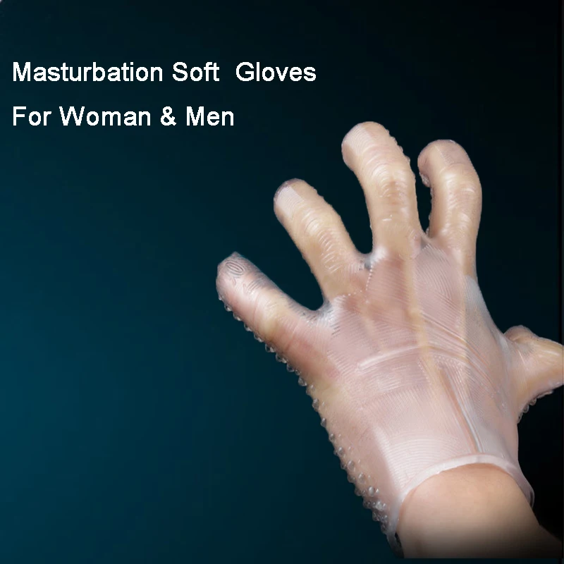 Masturbation Soft Gloves With Spike Spots For Couples Erotic_voghion.com