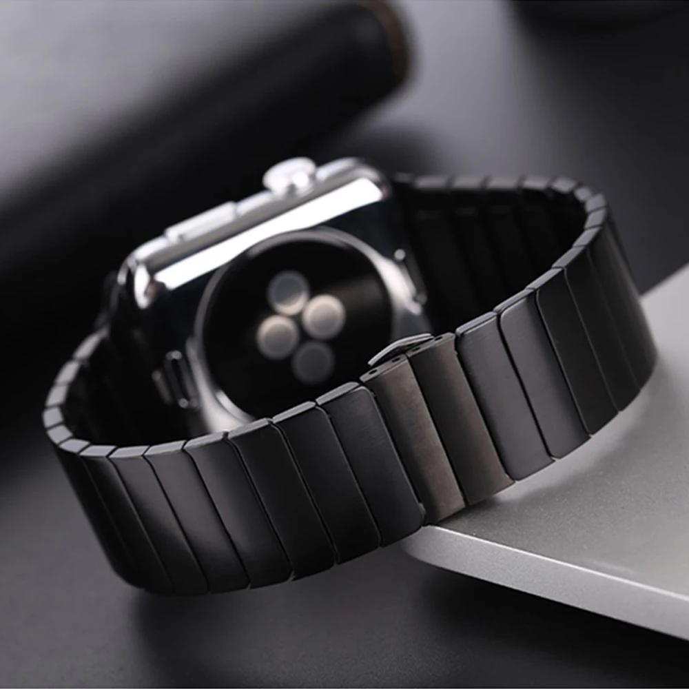 

Stainless Steel strap for Apple Watch band 44mm 40mm iWatch band 42mm 38mm Butterfly Metal Bracelet Apple watch 5 4 3 se 6 serie