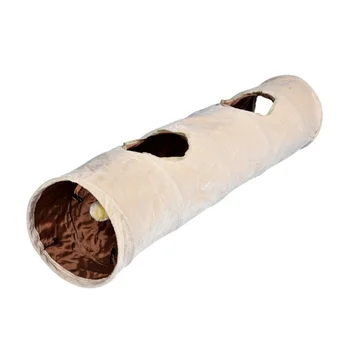 

Cat Toy Cat Tunnel Foldable Cat Channel Cat Rolling Dragon Cat Bell Ball Pompom Toy Pet Supplies Cats Products for Pets NN50WJ