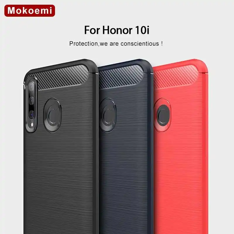 

Mokoemi Fashion Shock Proof Soft Silicone 6.21"For Huawei Honor 10i Case For Huawei Honor 10i Cell Phone Case Cover
