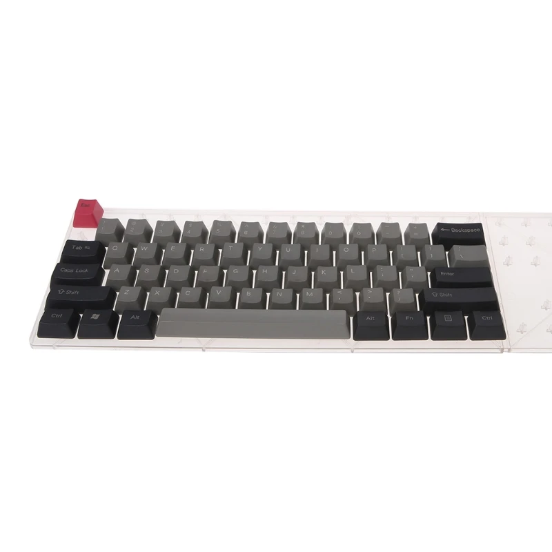 Черный, серый цвет смешанный Dolch толстые PBT 104/87/61 ключ Шапки OEM профиль ключ Шапки