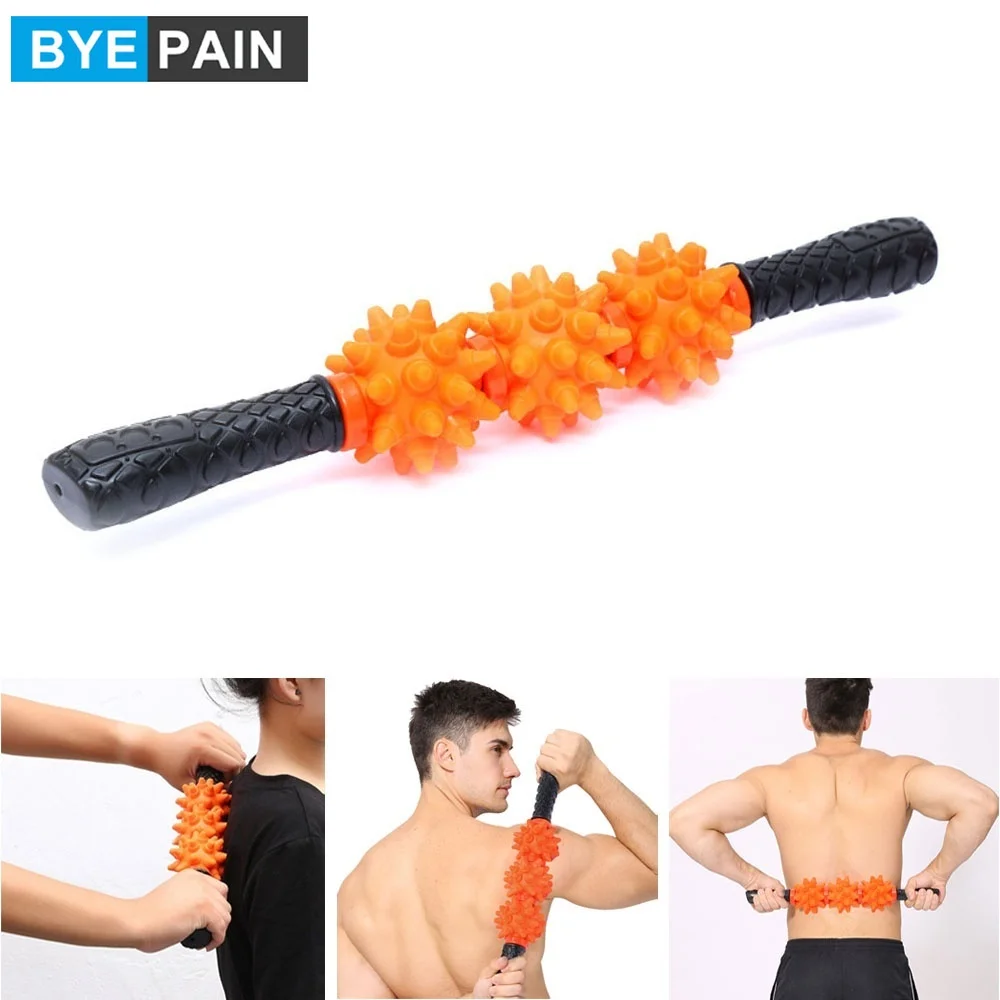 1pcs Byepain Muscle Roller Massage Stick Body Massager, Soreness