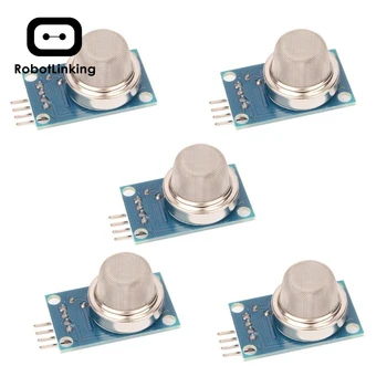 

5PCS MQ-2 MQ2 Smoke Gas LPG Butane Methane Sensor Detector Module For Arduino