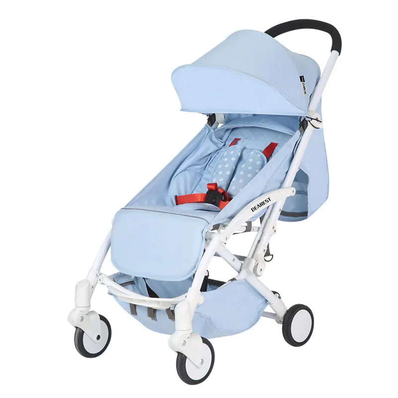  2019 Baby Stroller Dearest Wider / Foldable Light Weight Baby Pram/Alumium alloy baby stroller