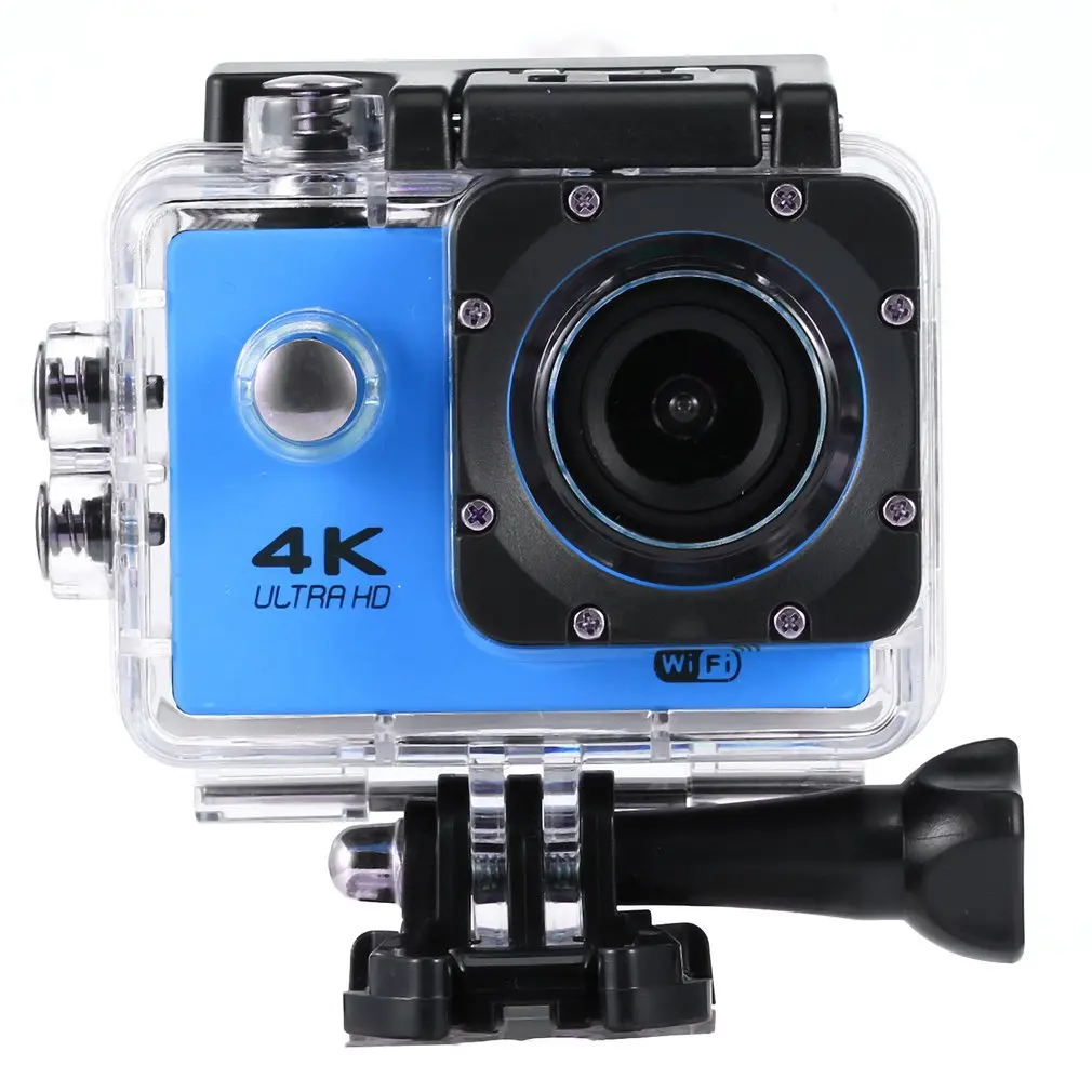 4K Экшн-камера 16MP Vision 3 Подводная Водонепроницаемая камера широкоугольная WiFi Спортивная камера с монтажными аксессуарами комплект