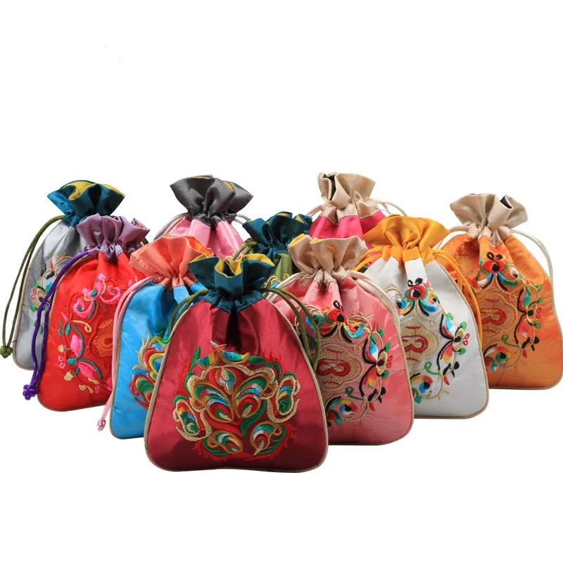 mini fabric gift bags