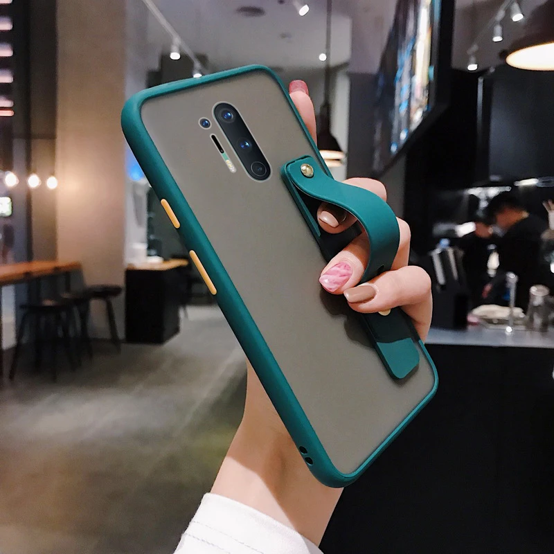 Ударопрочный бампер чехол Прозрачный для телефона OnePlus 8 Pro 7 iPhone 6