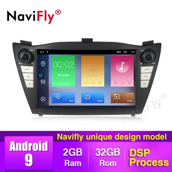 

NaviFly 8" Android 9 Car Multimedia Player For Hyundai IX35 TUCSON 2009 2010 -2014 2015 Wifi RDS GPS Navi 2+32G HD Car Radio BT
