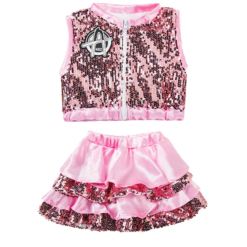 Girl Dance Costume Kid Girls Jazz Hip Hop Dance Costume