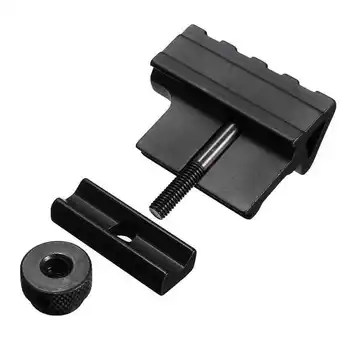 

45 degree single side AR metal tactical guide rail Jinming M4 water bomb gun side rail oblique rail clamp flashlight laser tube