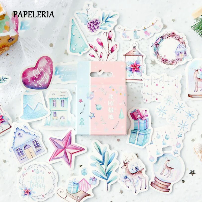Милый журнал мини маленький бумажный Дневник украшения Diy наклейки стационарные