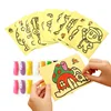 20Pcs/10Pcs Magic Scratch Art Doodle Pad Sand Painting Cards Early Educational Learning Creative Drawing Toys for Children 3