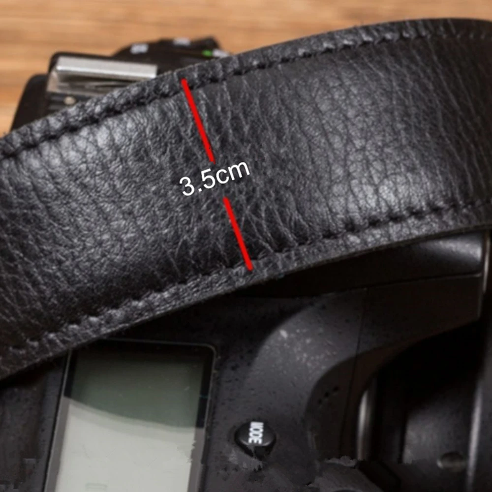 Винтажный ручной работы из натуральной кожи простой плечевой ремень для камеры DSLR шейный ремень для Canon/Nikon/sony/Panasoni