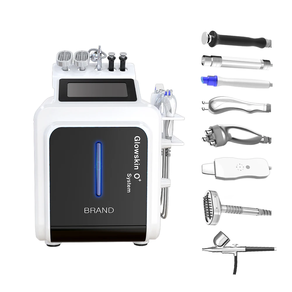

Korean Hydra Dermabrasion Aqua Silk Peel RF BIO Ultrasonic Massage Facial Machine For Skin Care
