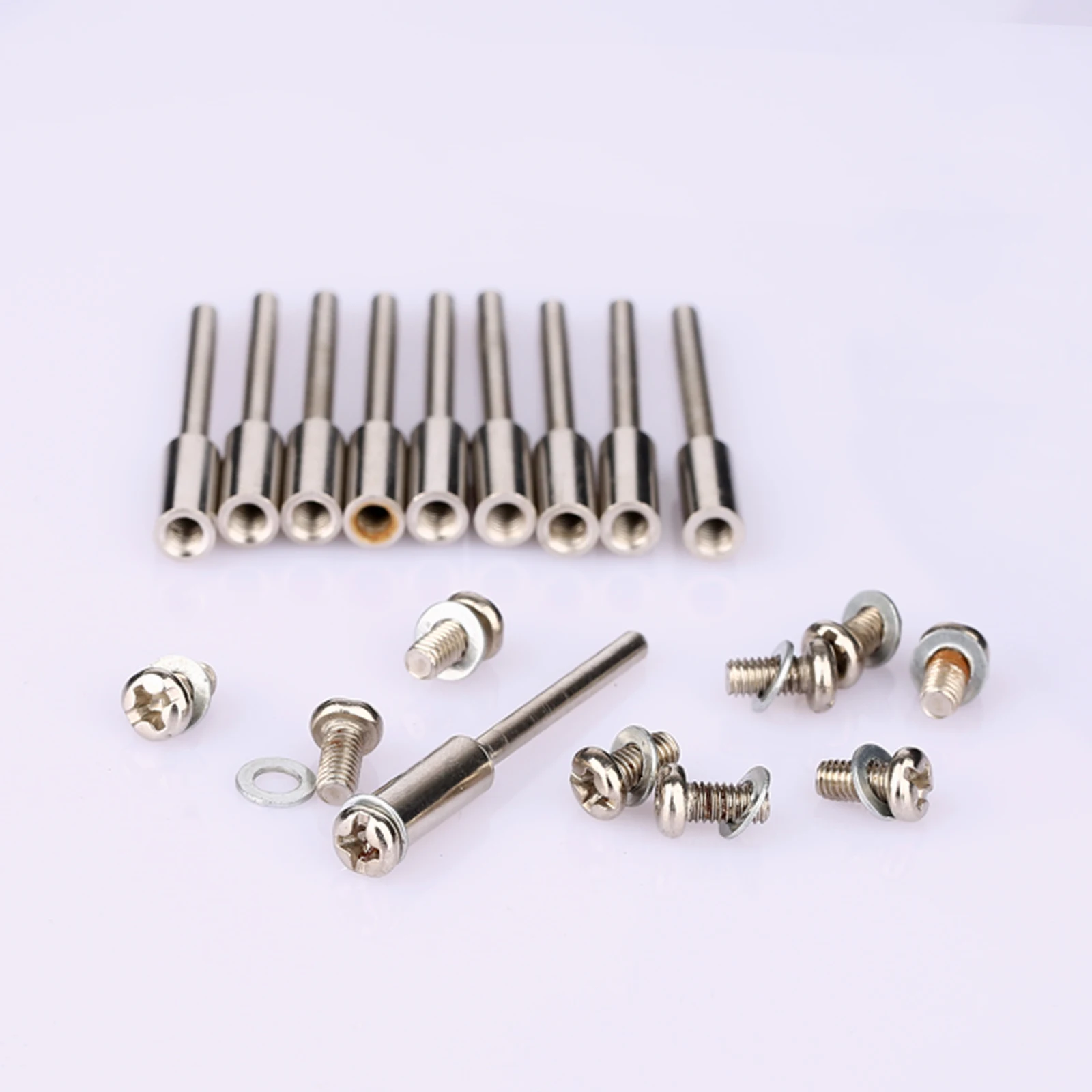 10Pcs 2.35Mm Shank Buffs Brushes Arbor Abrasive Cutting Discs Cut-Off Wheel Holder Polishing Mandrel  For Dremel Rotary Tool 10Pcs 2.35Mm Shank Buffs Brushes Arbor Abrasive Cutting Discs Cut-Off Wheel Holder Polishing Mandrel  For Dremel Rotary Tool
