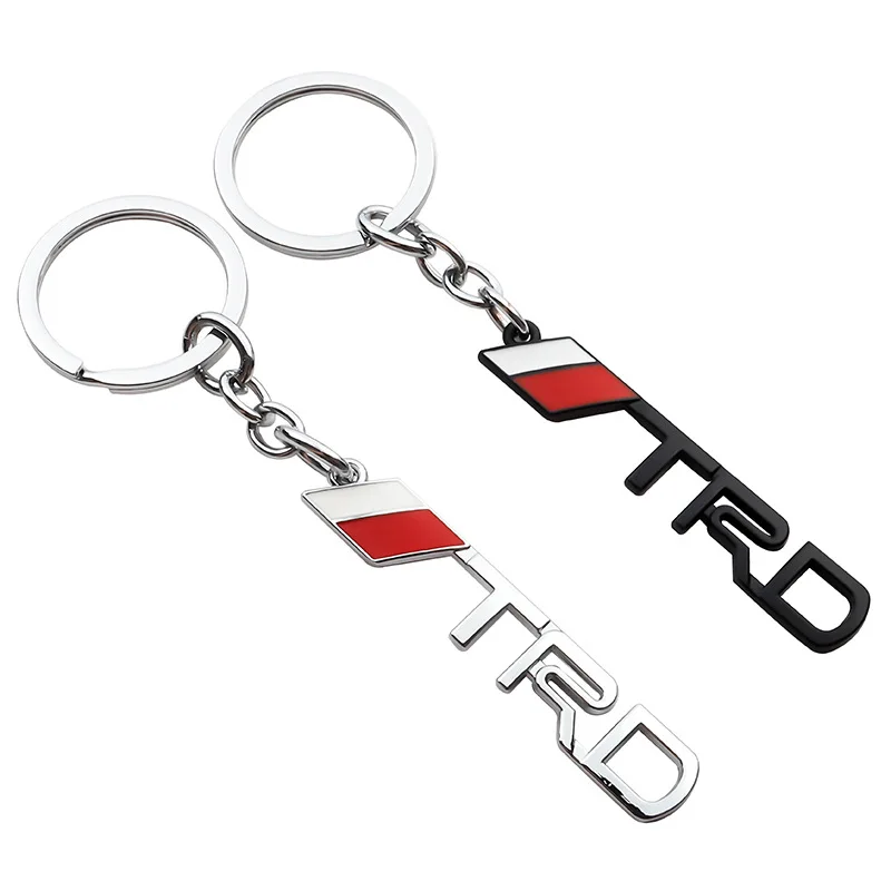 1 шт. металлический брелок для Toyota Tacoma Avensis Hilux Camry 4Runner Yaris Auris Rav4 Corolla хромированный брелок для ключей аксессуары