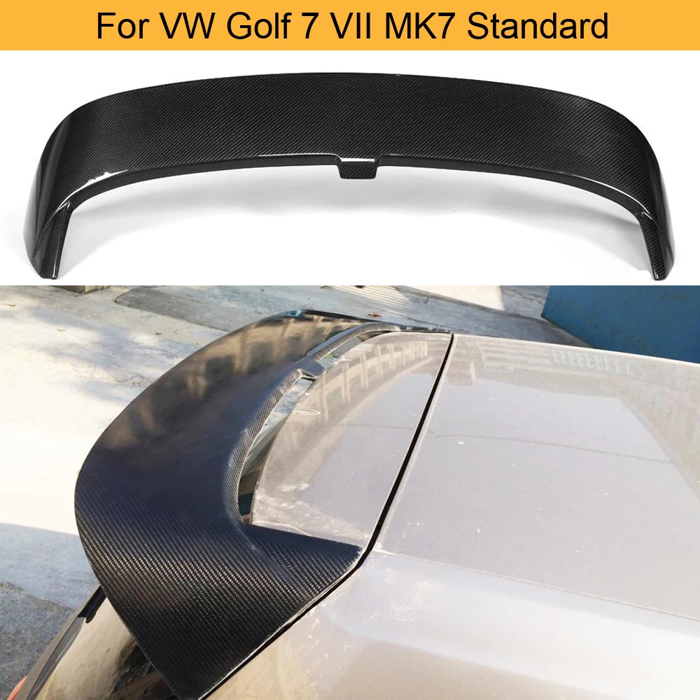 Задний спойлер на крыло из углеродного волокна крышу для Volkswagen VW golf 7 VII MK7 Standard 2014
