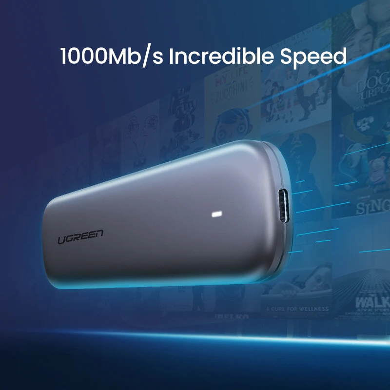 Tanie Ugreen M2 obudowa na SSD NVME obudowa M.2 na rodzaj usb C 3.1 adapter SSD dla NVME PCIE NGFF SATA M B klucz SSD skrzynka dyskowa M.2 obudowa na SSD